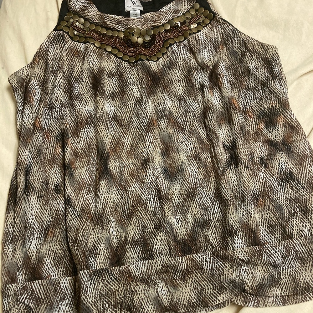 Pretty dress top by Worthington, a JCPenney brand.